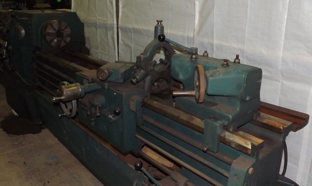 22" x 80" SPRINGFIELD ... LATHE 2-1/2" SPINDLE HOLE